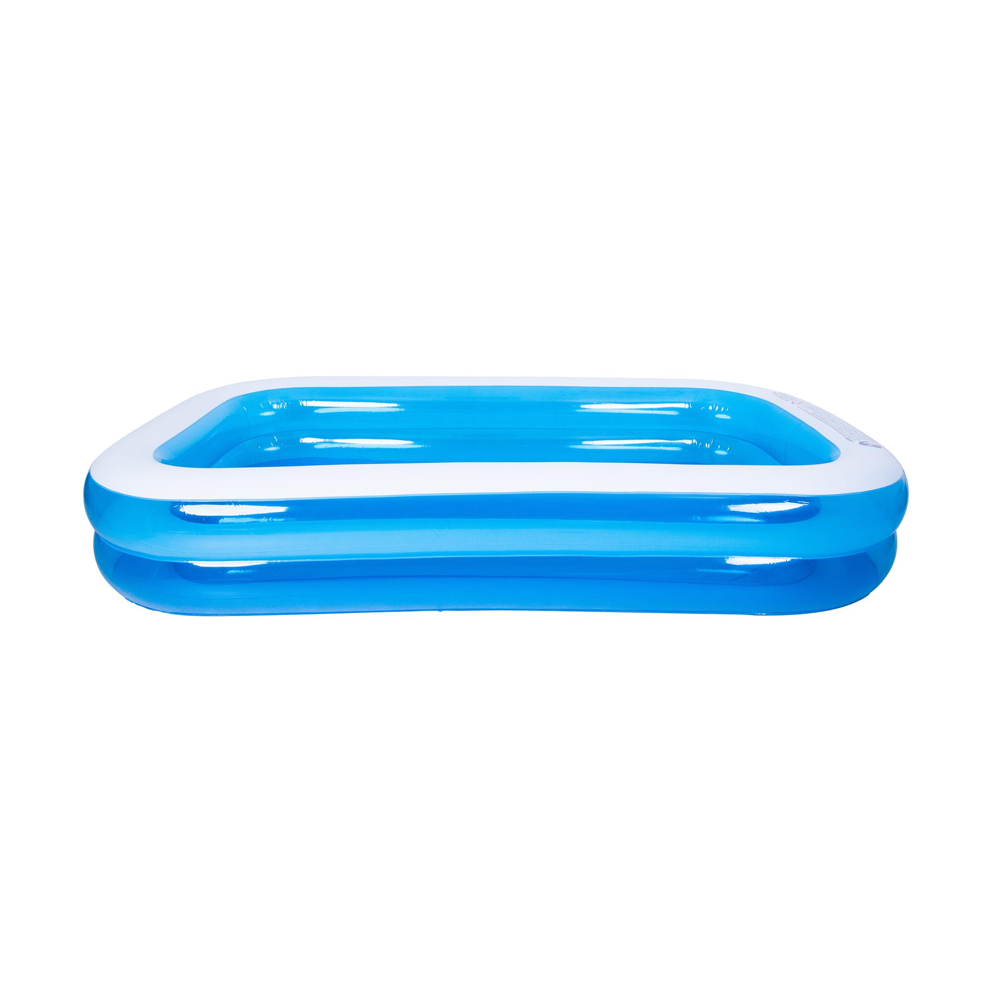 SunClub Planschbecken aufblasbarer Pool "Blau" 305x183x50 cm 5/7