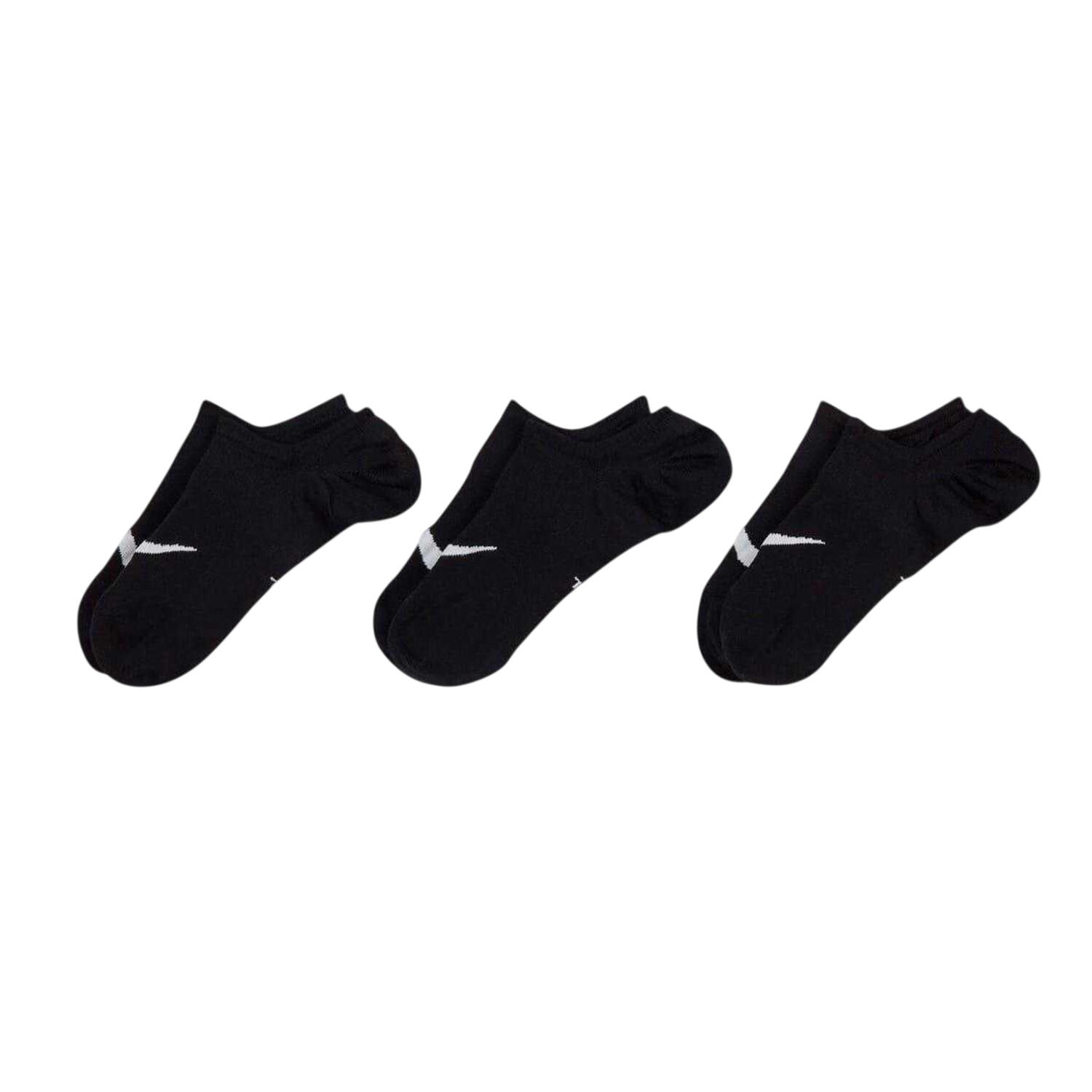 Lot De 3 Socquettes EVERYDAY PLUS Femme (Noir / Blanc) 2/3