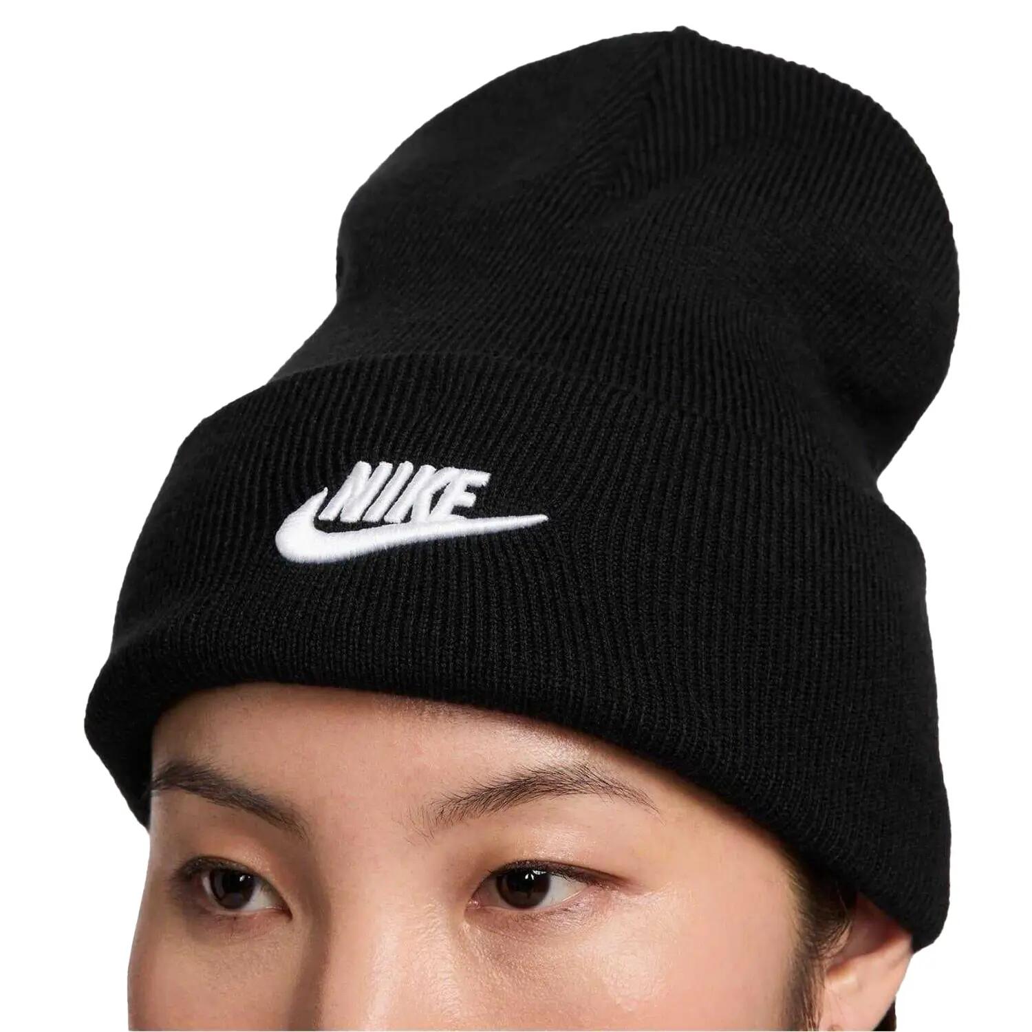 Berretto Adulto Unisex Nike NSW Nero Bianco 4/4