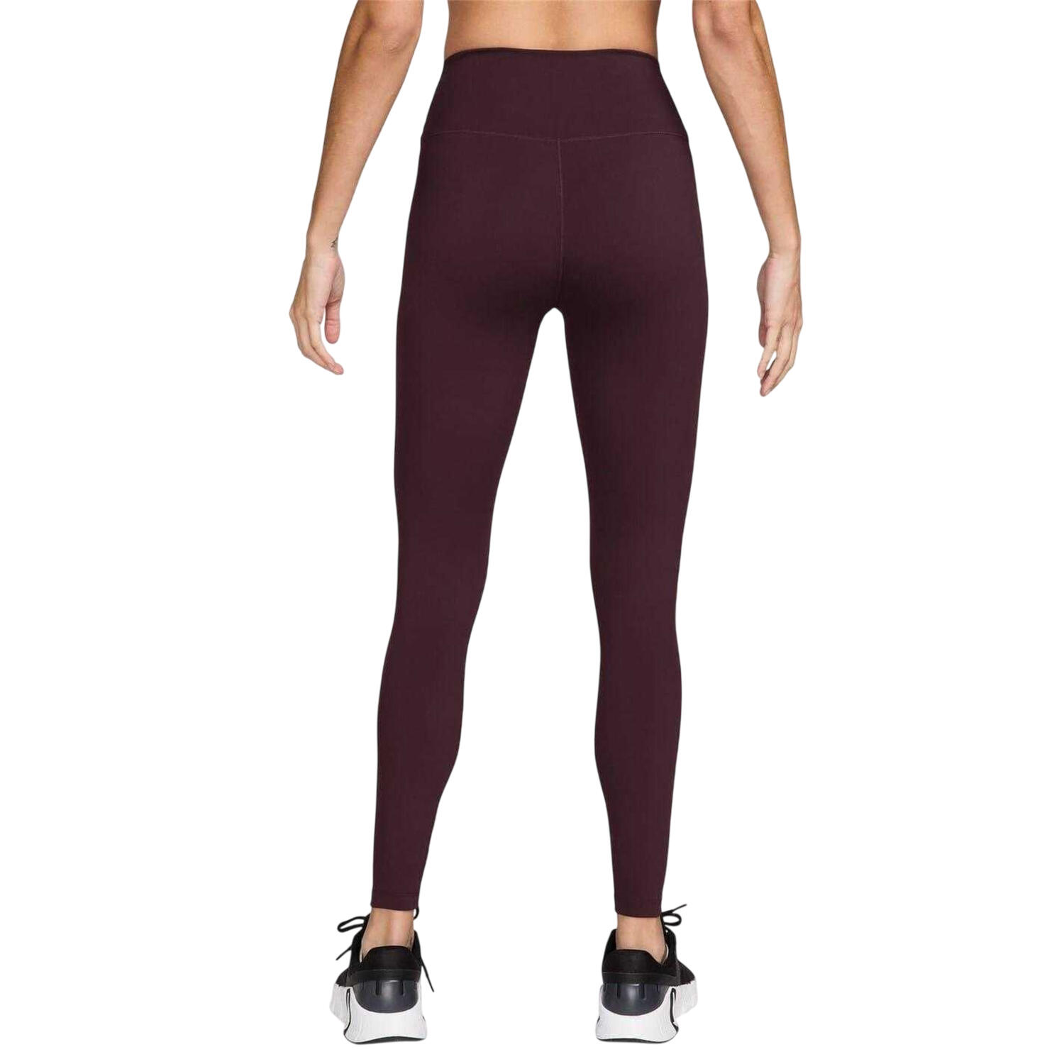 Collant DriFIT Alta Donna Nike One Borgogna 2/2