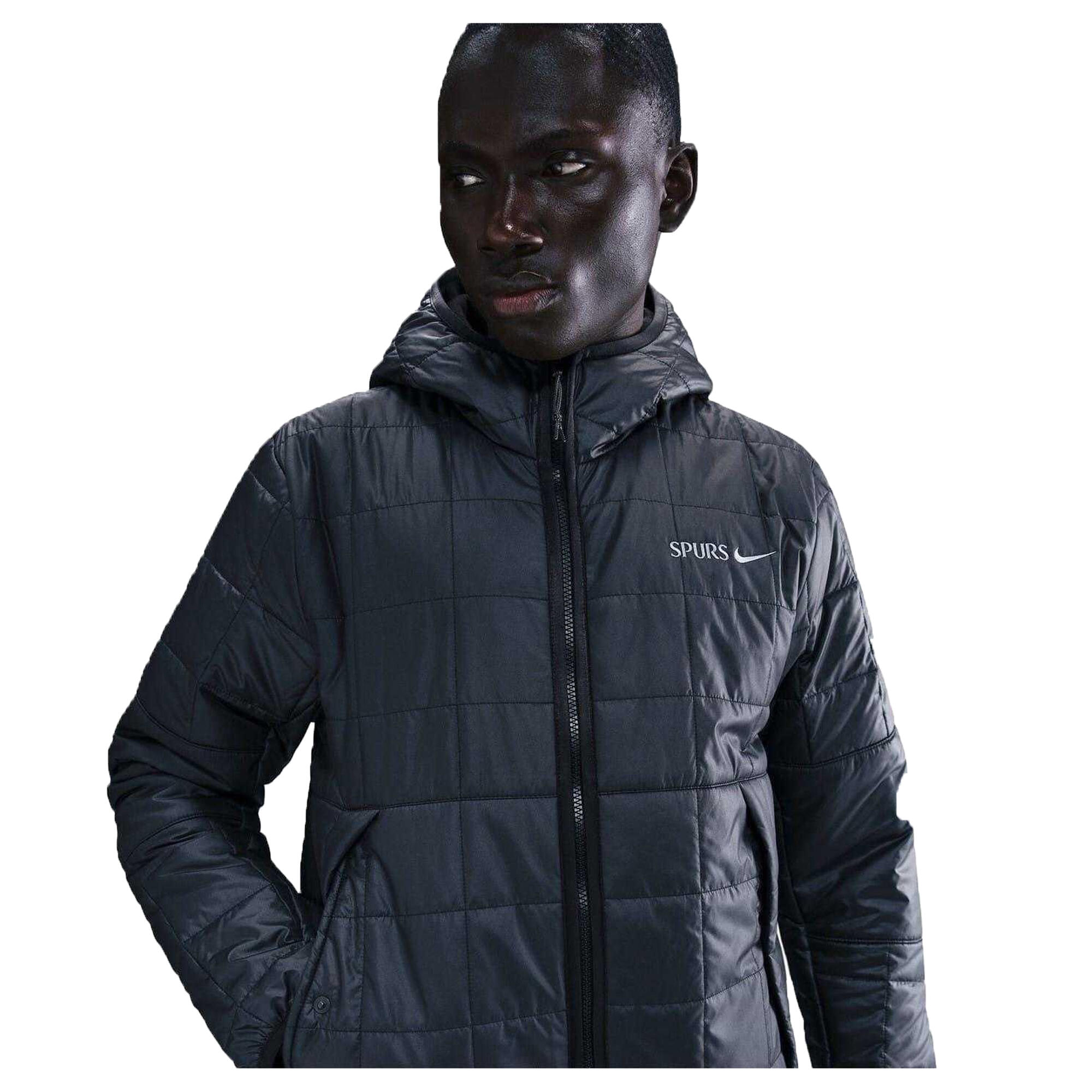 Veste À Capuche Adulte (Noir / Bleu) 3/3