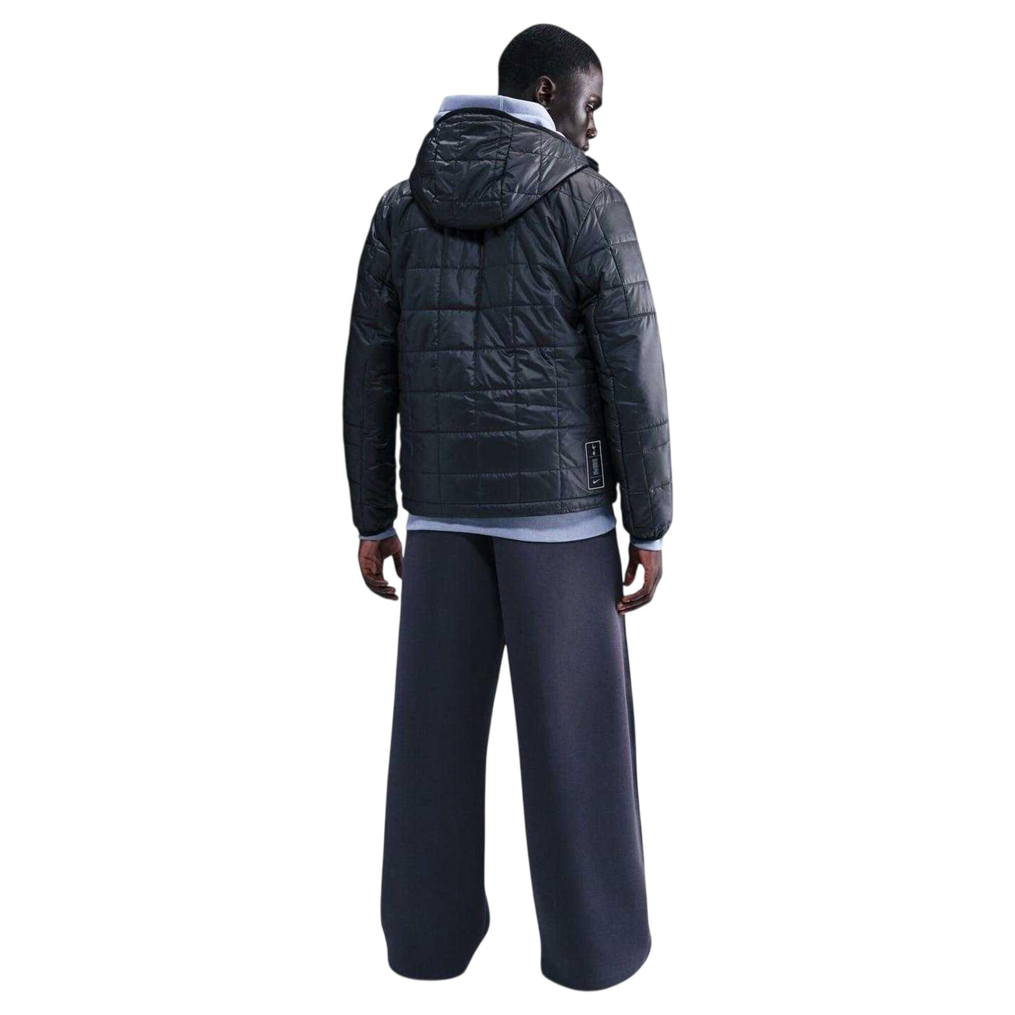 Veste À Capuche Adulte (Noir / Bleu) 2/3