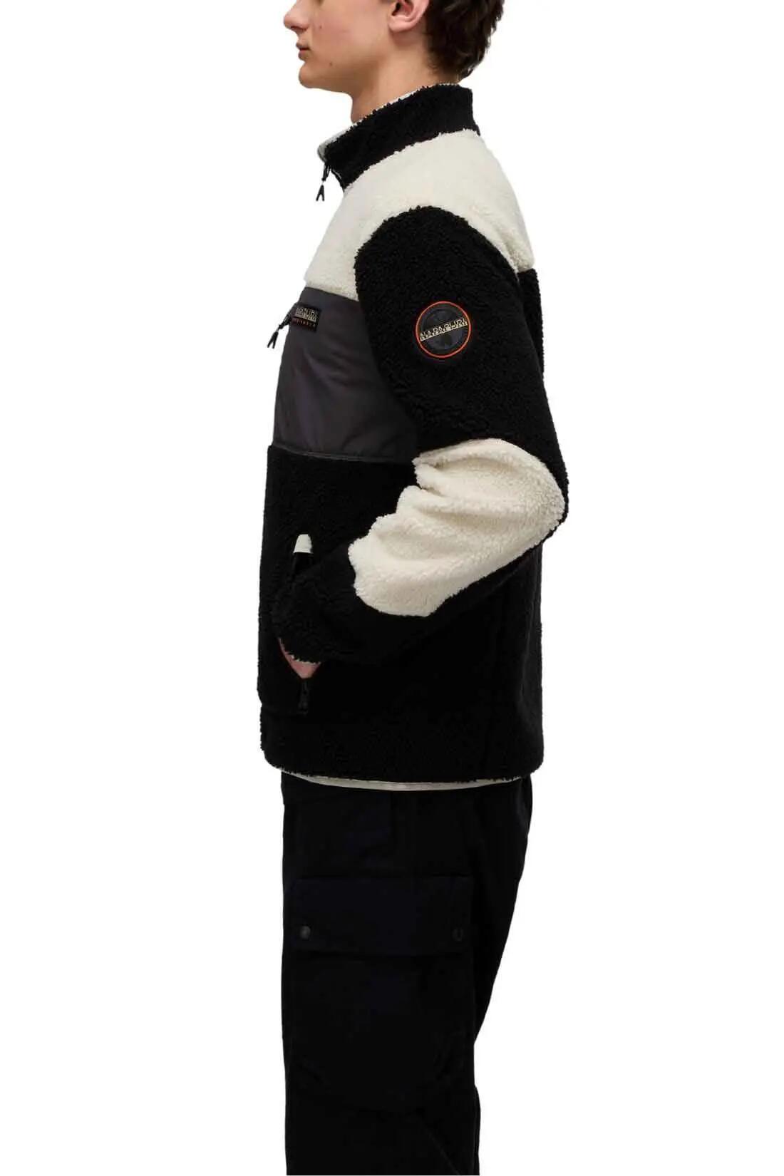 Polaire - Sportswear - Homme - Colorblock, col montant - Yupik - Noir 2/7