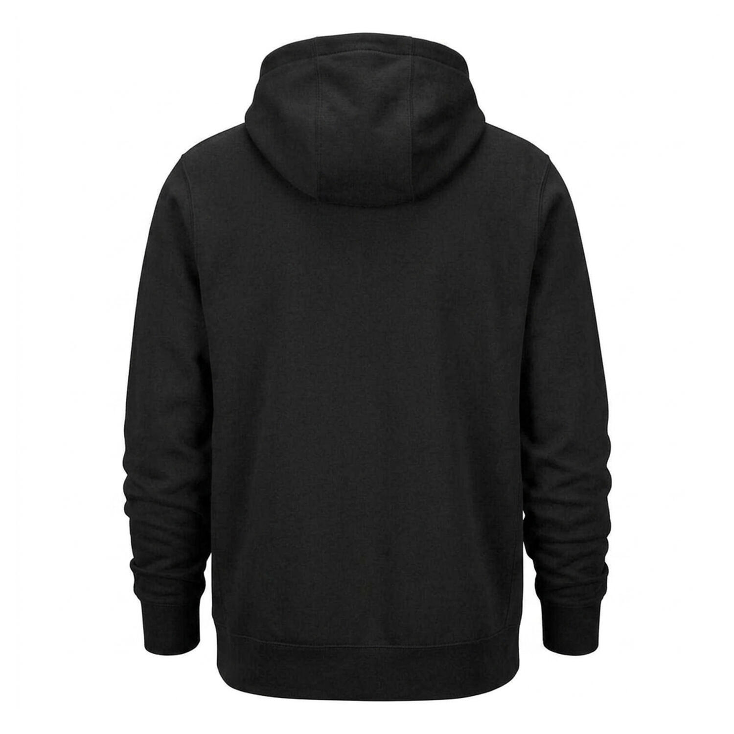 Felpa Con Cappuccio Pile Uomo Nike Club Nero Bianco 2/2