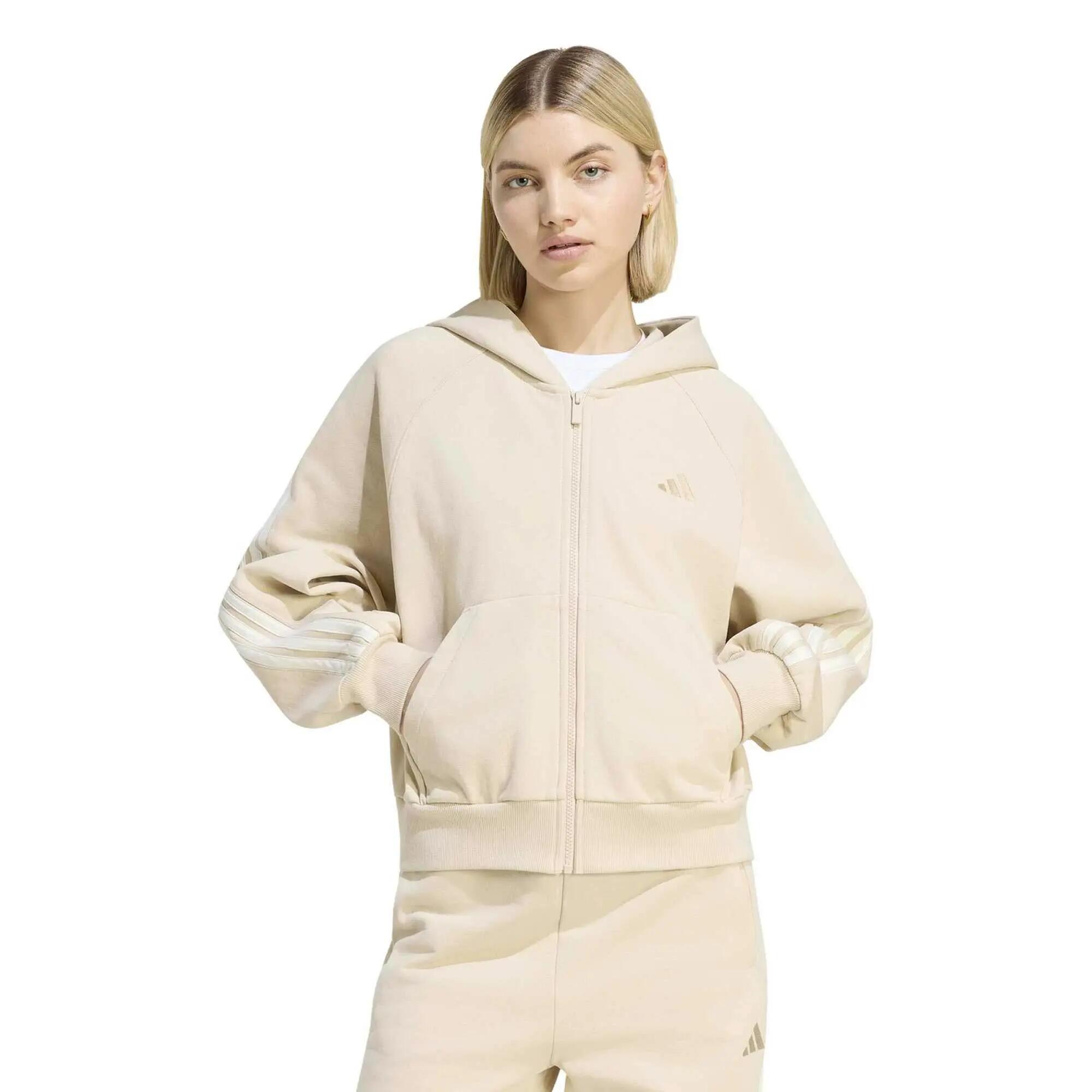 Adidas Sport Sweater W Ak 3S Fz Hd Vrouwen 2/5