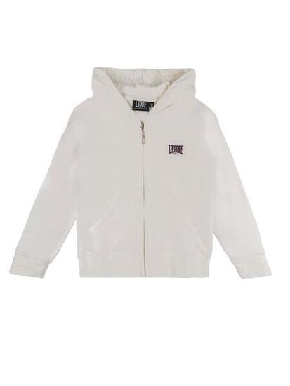 Sweat à capuche zippé d'hiver pour filles Leone 1947 Lavande