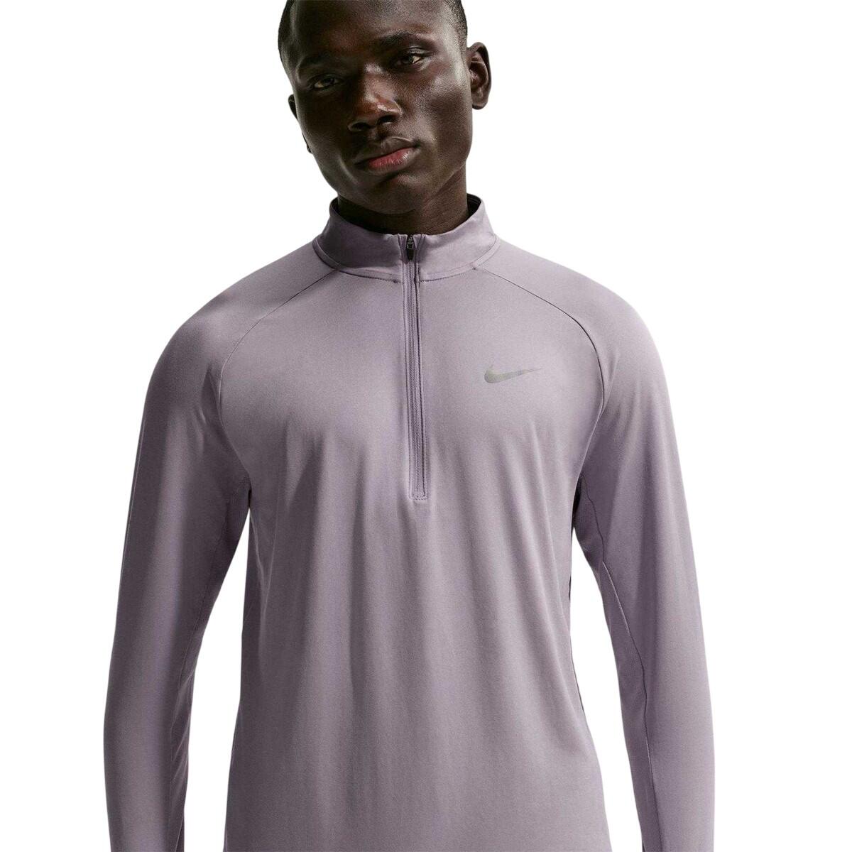 Top Corsa Uomo Nike Stride Viola Porpora 4/4
