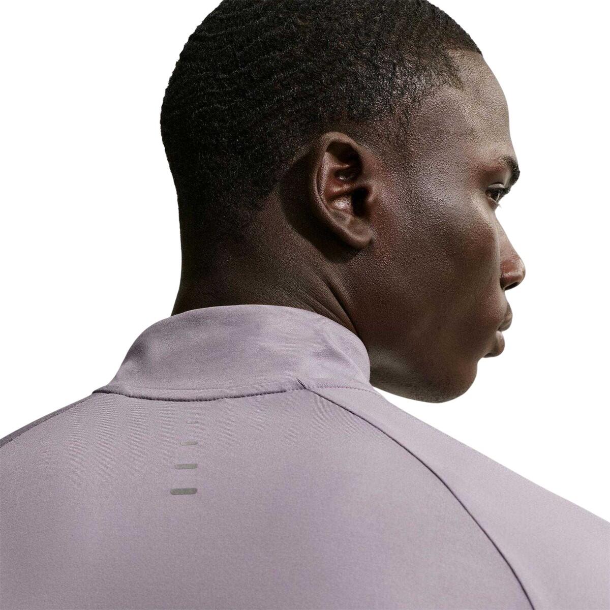 Top Corsa Uomo Nike Stride Viola Porpora 3/4