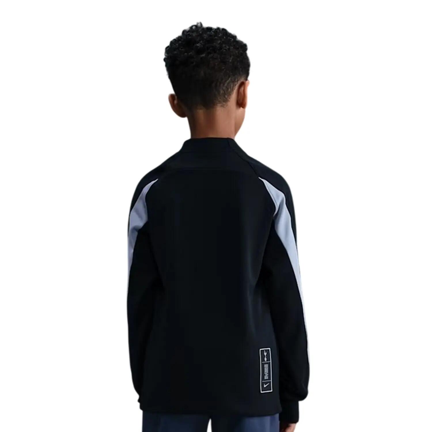 "Warrior" DrillTop für , Winter Kinder Schwarz/Blau 2/3