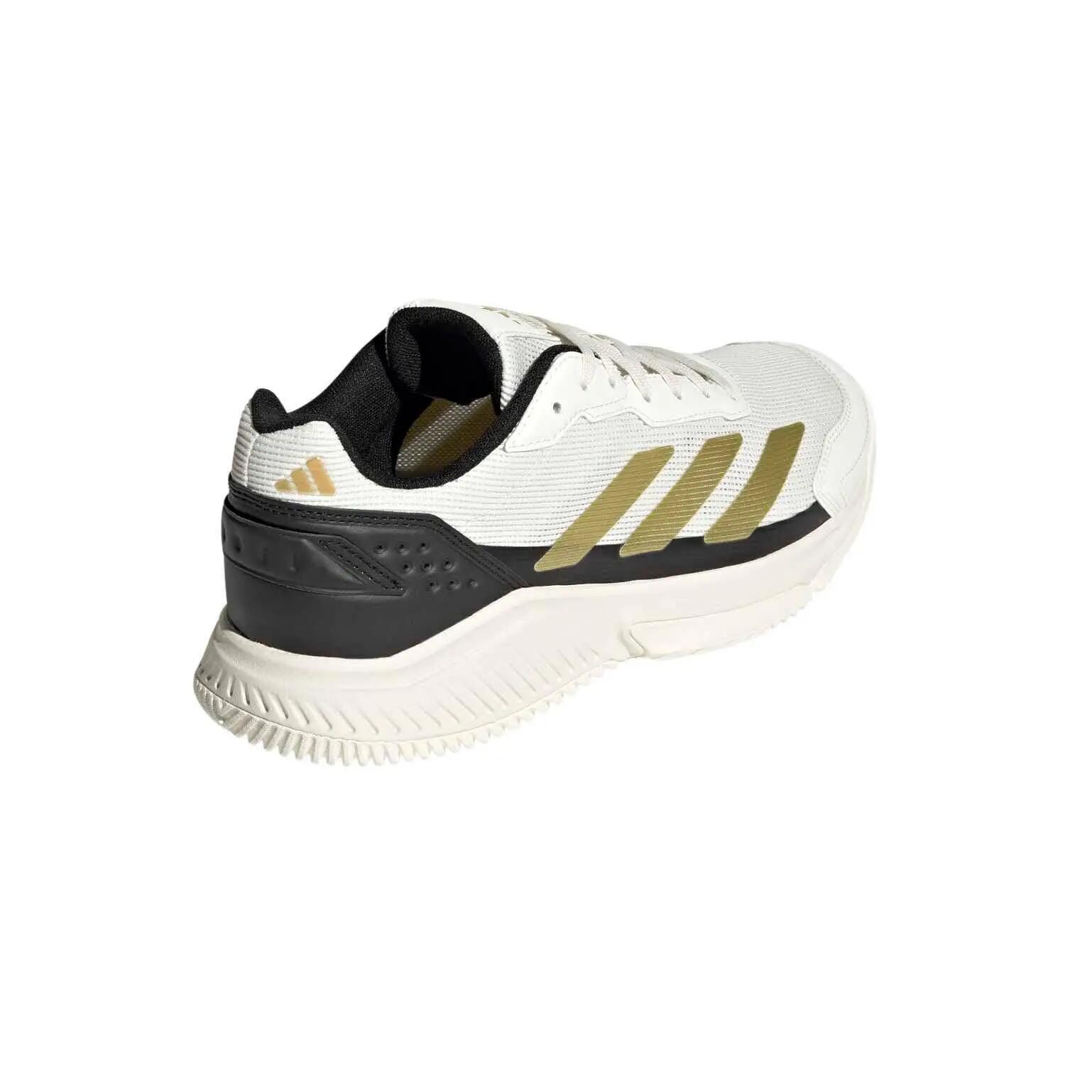 ADIDAS COURTQUICK PADEL M White/Gold FW26 (Zapatillas) 2/7