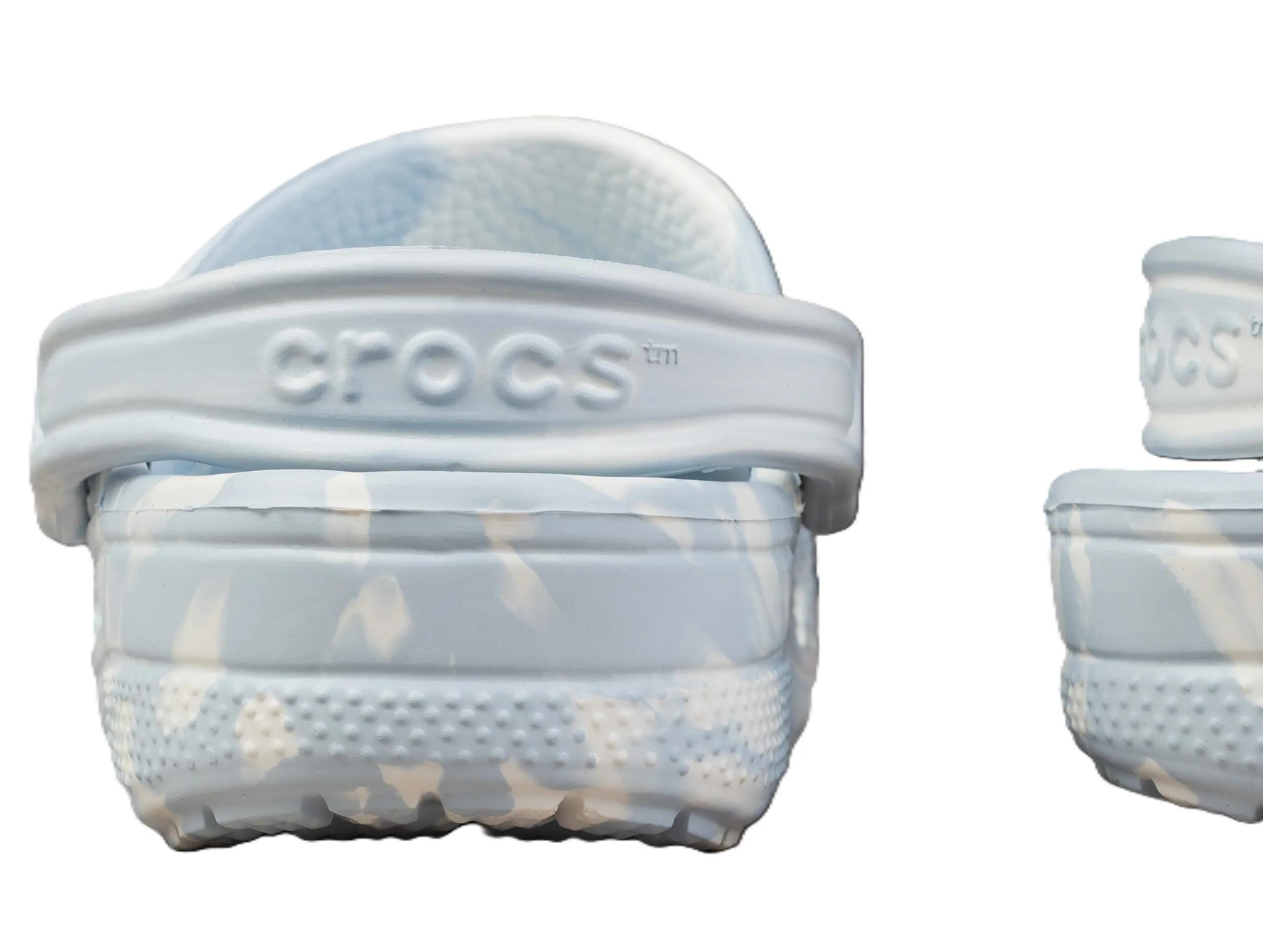 Klapki chodaki sportowe Crocs BAYA MARBLED CLOG 4/7