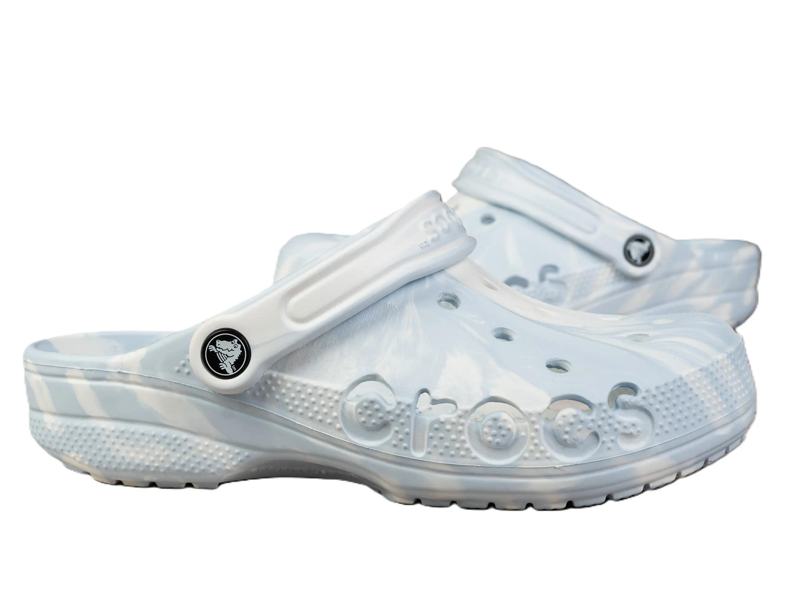 Klapki chodaki sportowe Crocs BAYA MARBLED CLOG 2/7