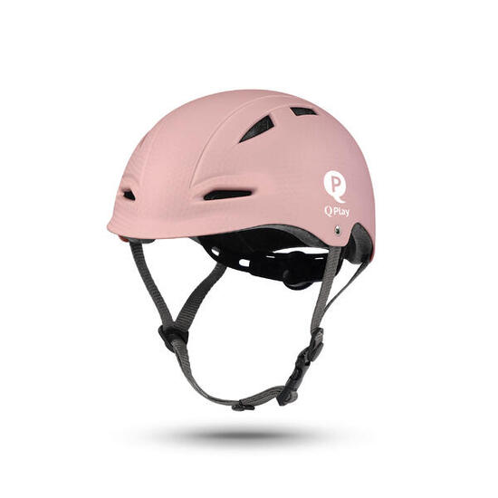 Casque Enfant Qplay - Casque de Sécurité pour Enfants - Taille S - Rose