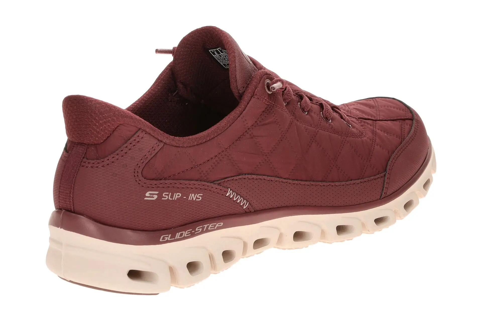 Skechers Glide Step Schuhe rot Slip-Ins 104556 4/7