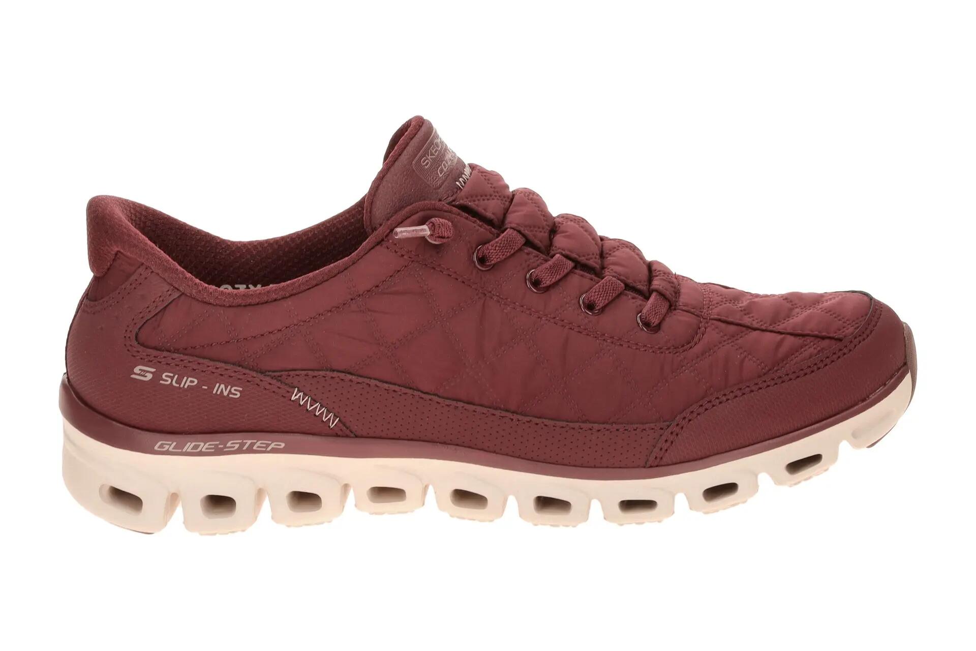 Skechers Glide Step Schuhe rot Slip-Ins 104556 2/7