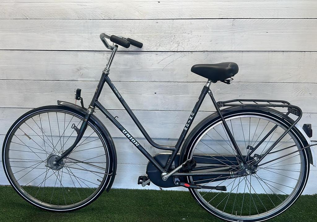 Union stadsfiets bike, zwart 2/2