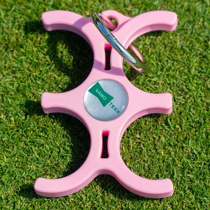 Ballhalter - Golf - Clip - Rosa