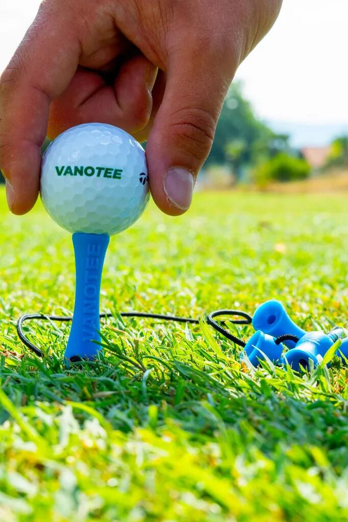 Tee - Golf - Resistente, brevettato - Vanotee - Blu 5/7