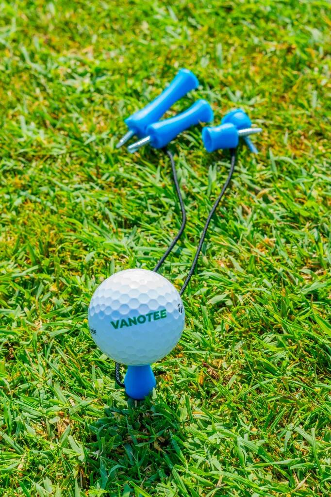 Tee - Golf - Resistente, brevettato - Vanotee - Blu 3/7