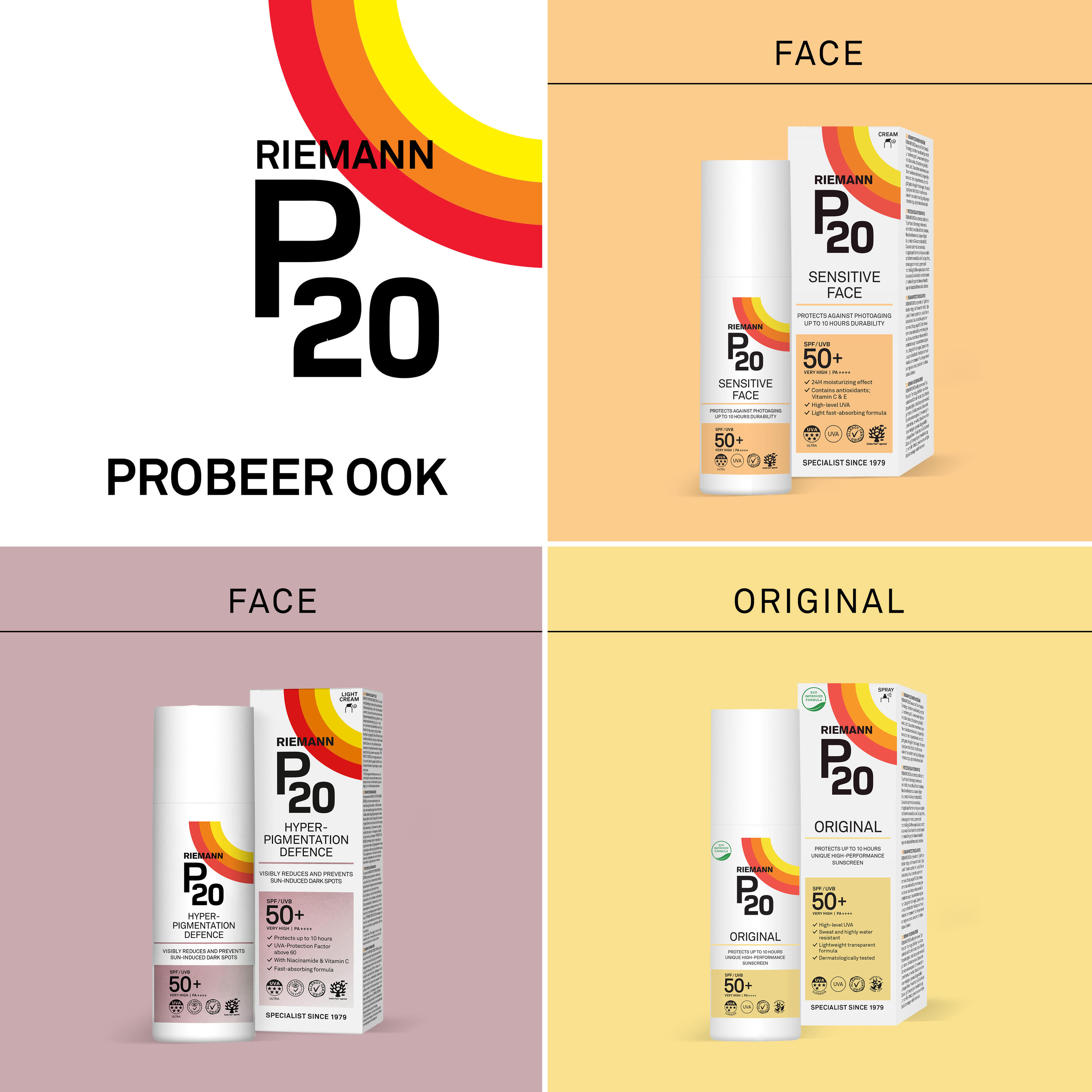 Sensitive Face SPF 50+ - 50 g 4/5