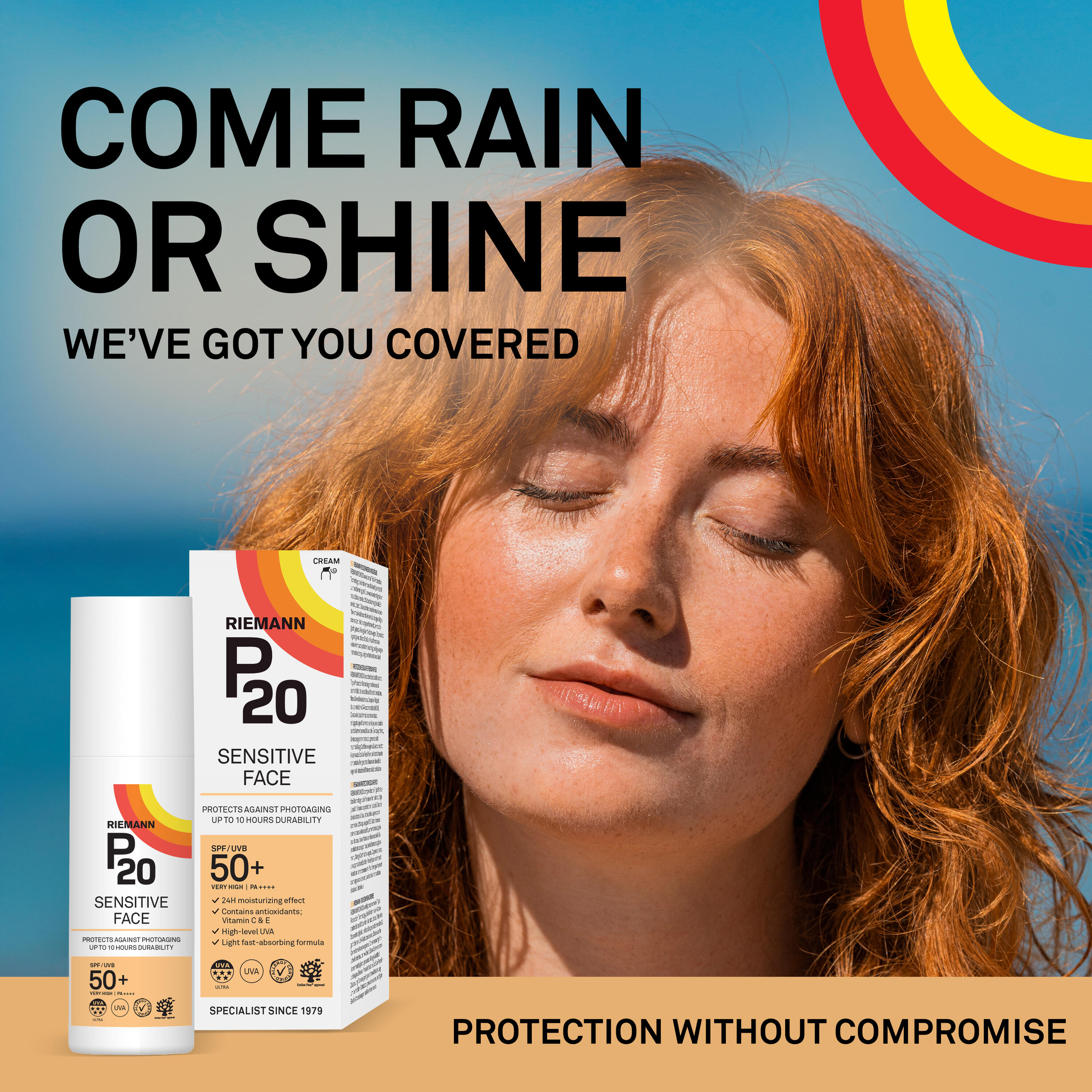 Sensitive Face SPF 50+ - 50 g 2/5