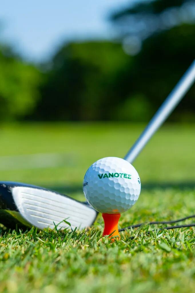 Tee - Golf - Molto resistente - Modello Vanotee - Orange 4/7
