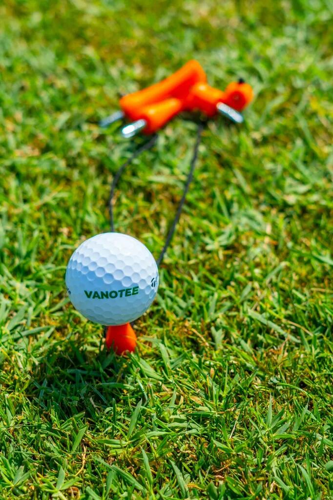 Tee - Golf - Molto resistente - Modello Vanotee - Orange 3/7