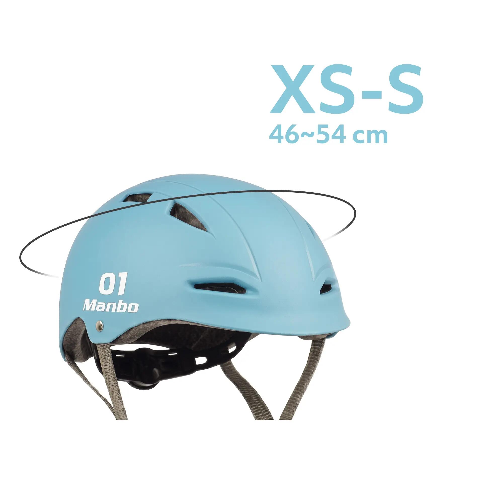 Capacete Infantil Qplay - Capacete de Segurança para Crianças - Tamanho S - Azul 2/4