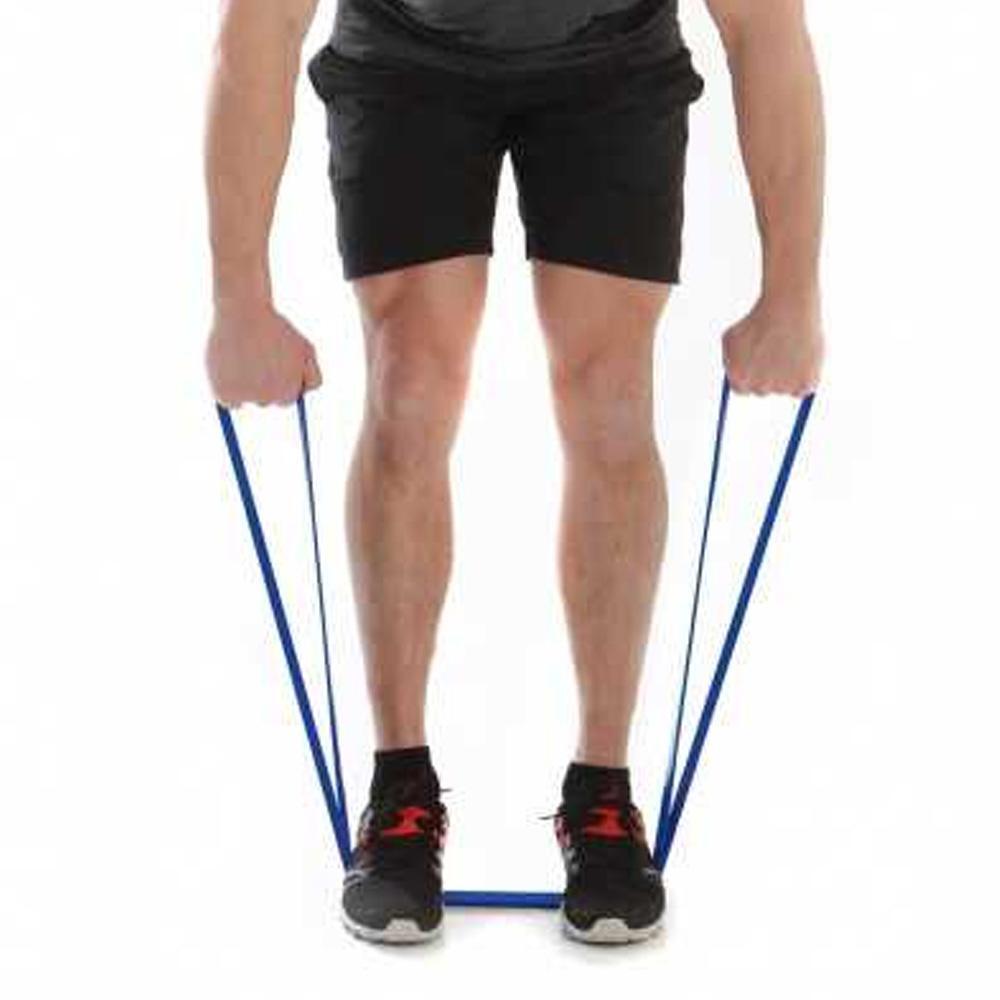 Banda di Resistenza Elastica Sveltus Blu 13-35 kg per Fitness e Allenamento 2/3