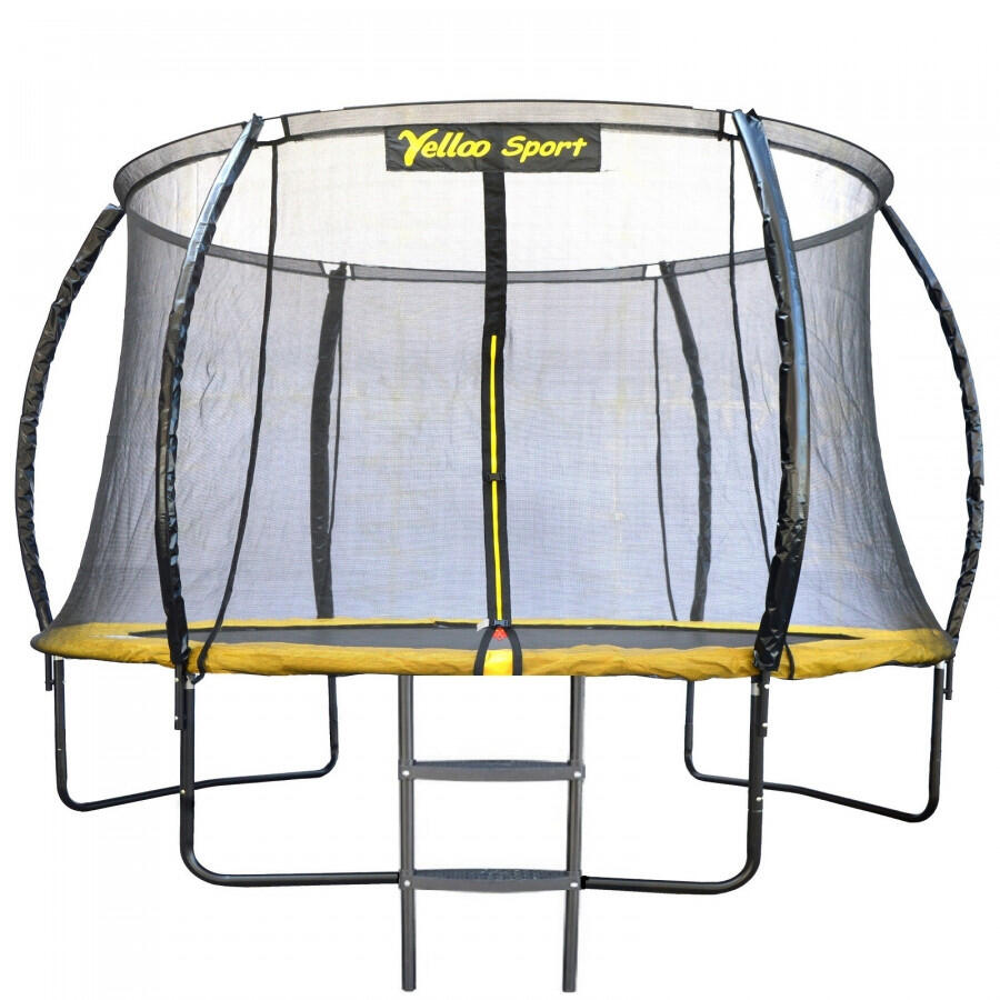 Ø 305 Cm Giallo - Trampolino Elastico Tappeto salto Certificato Ce marca Yelloo 3/14