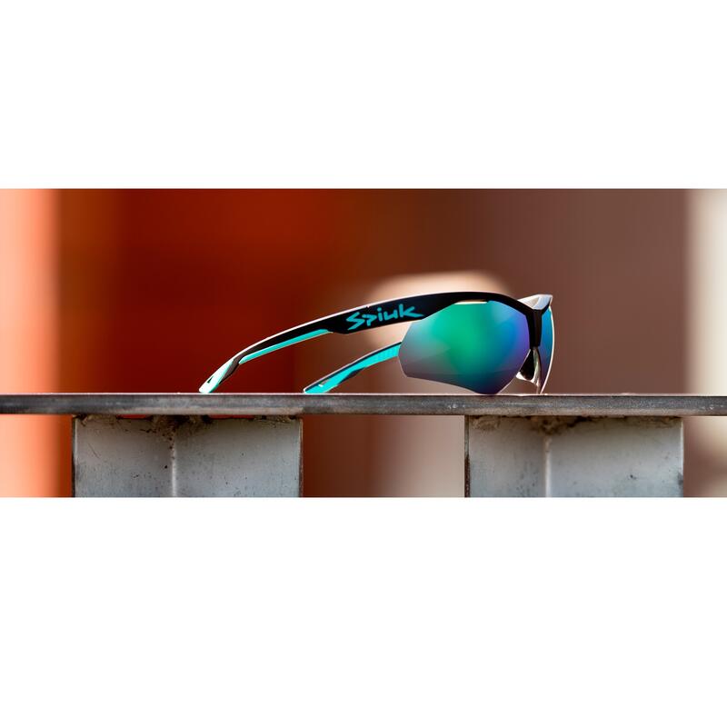 Ochelari soare sport Ventix K, 2 lentile de schimb transparent si verde oglinda…