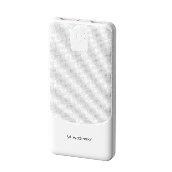 Powerbank 10000mah 10W 2xUSB-A lekki podróżny Wozinsky