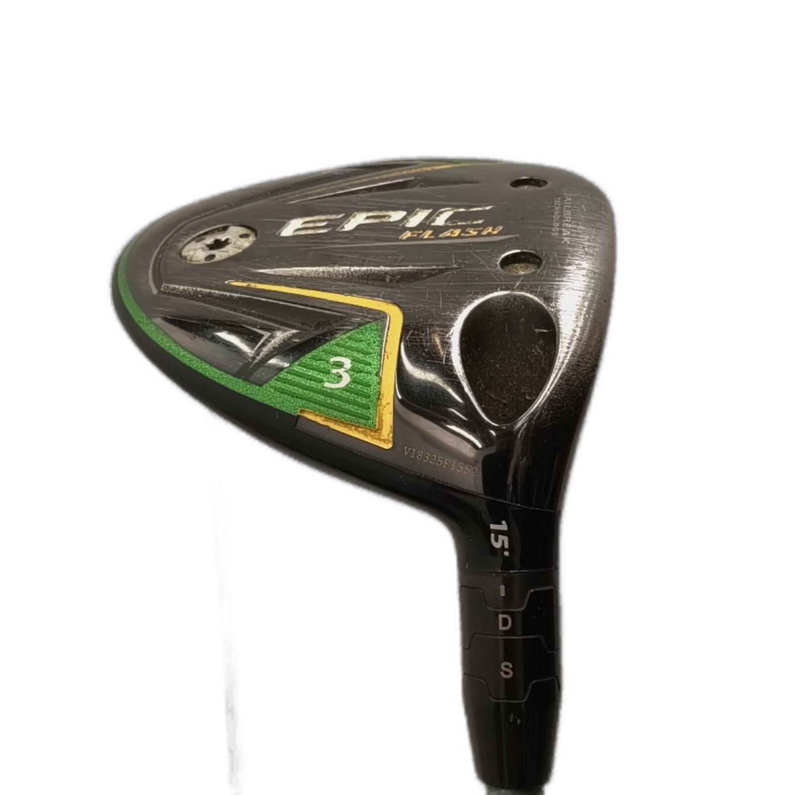 Callaway Epic Flash Fairway Wood / Flex Stiff / #3/15 3/6