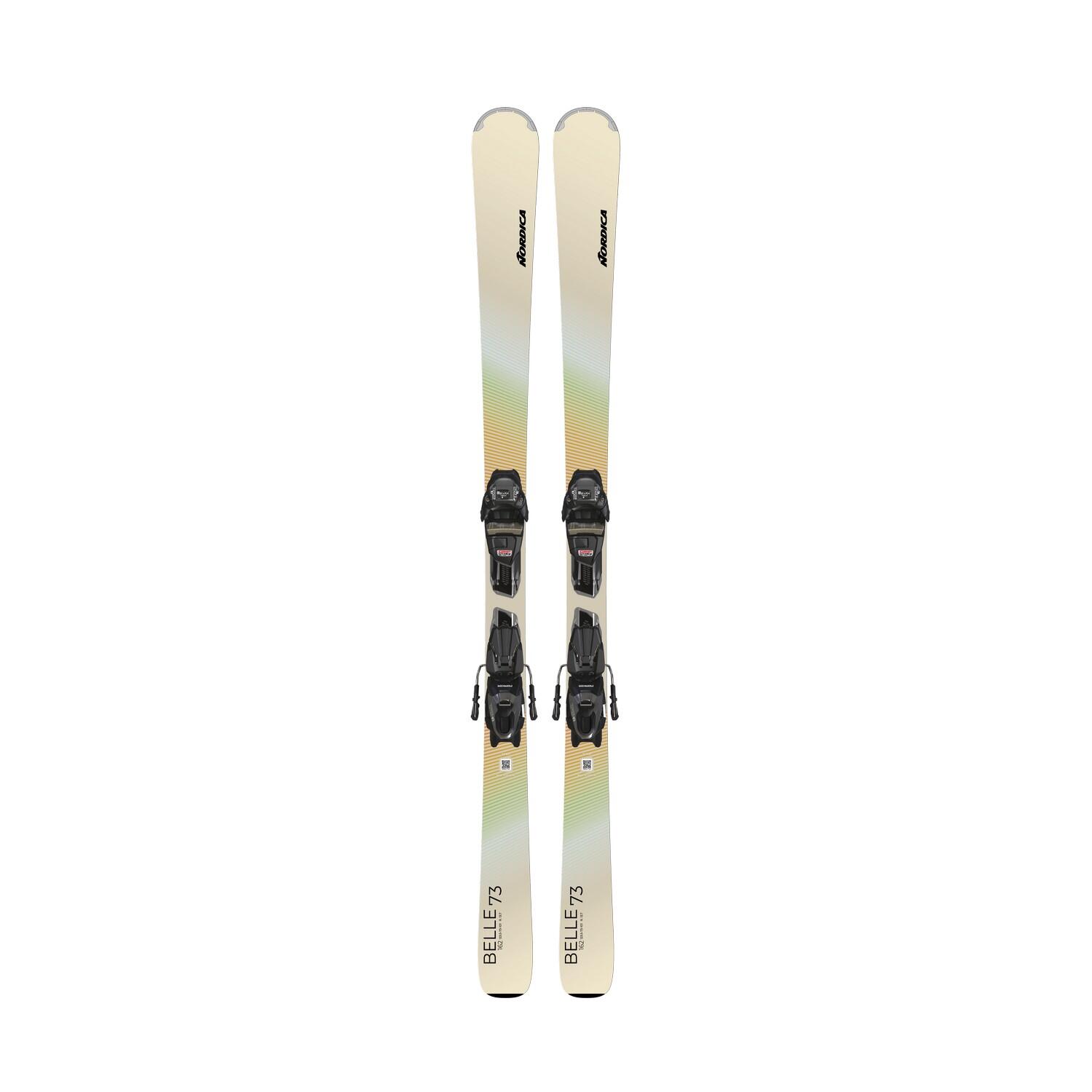 Pack De Ski Belle 73 + Fixations Tp2 Compact 10 Fdt Femme 1/1