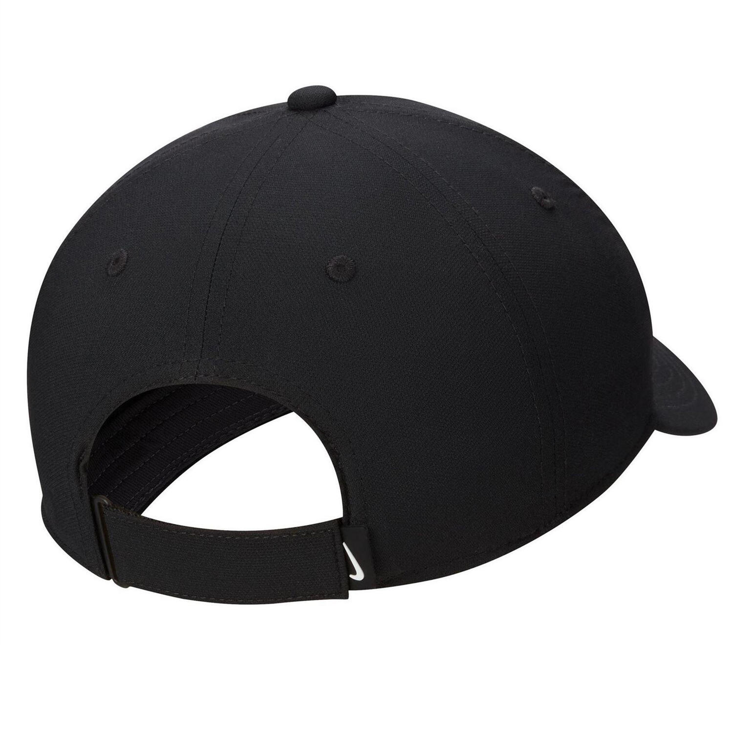 Unisex Adult Swoosh Baseball Cap (Black) 2/2