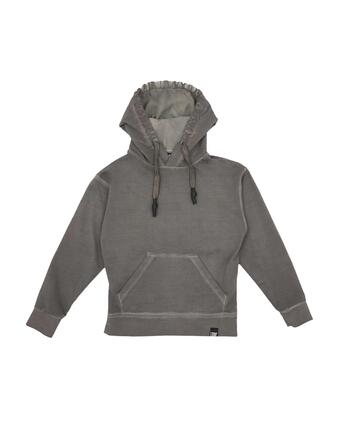 Sweat à capuche enfant teinture à froid City Fluo