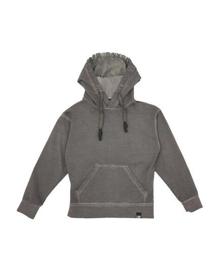 Sweat à capuche enfant teinture à froid City Fluo