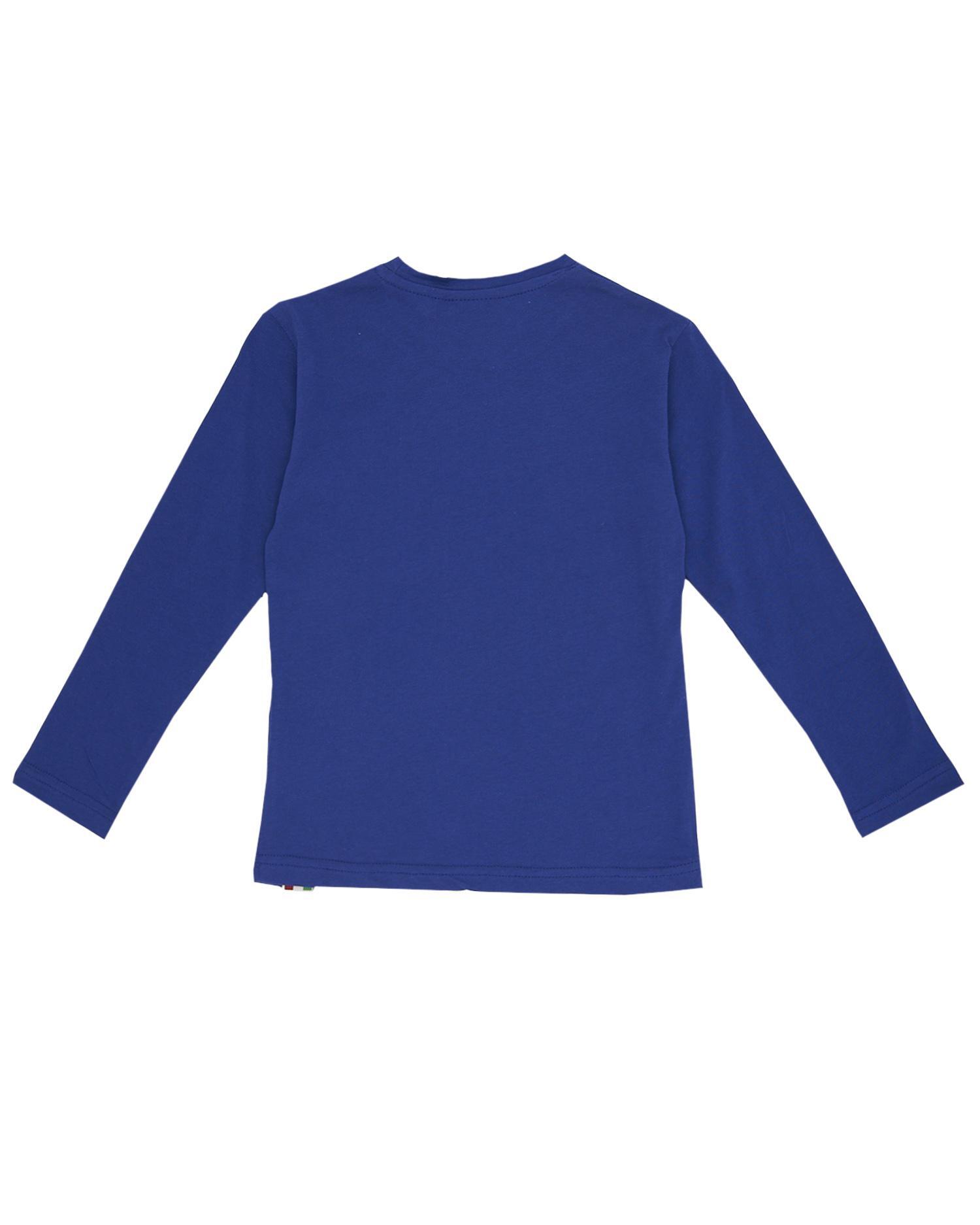 T-shirt à manches longues avec imprimé Basic et logo 2/2