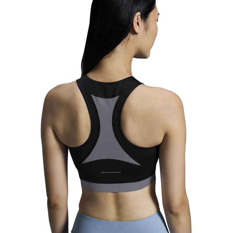 Bustiera - Train 2-In-1 Crop W - Black