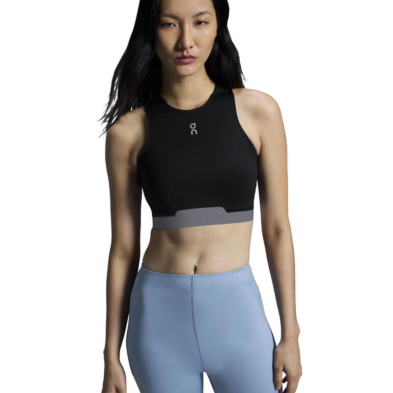 Bustiera - Train 2-In-1 Crop W - Black