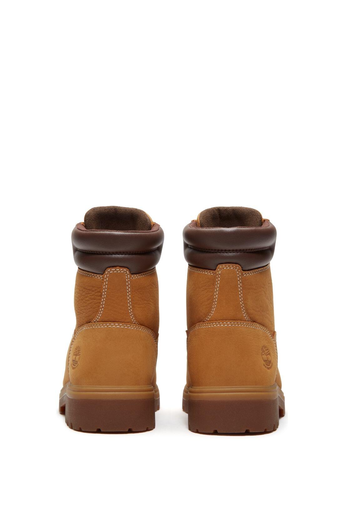 Damenstiefel, wasserdichtes Leder, Auburn Falls, Biskuit 5/6