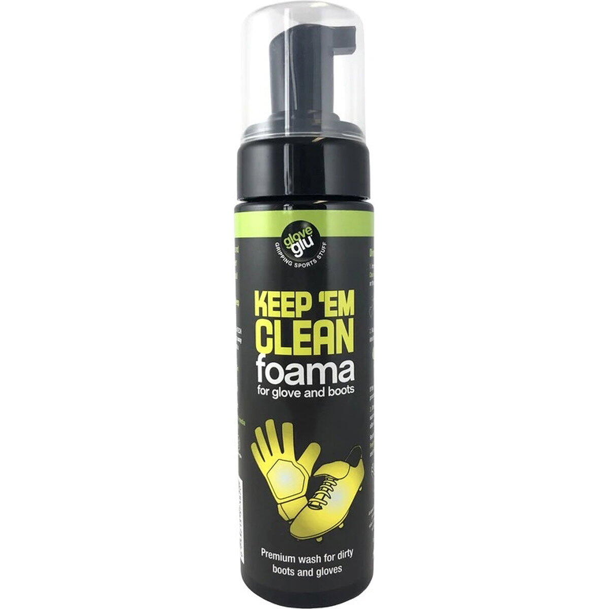 Spray nettoyant - football - mixte - moussant 200 ml - noir 1/4