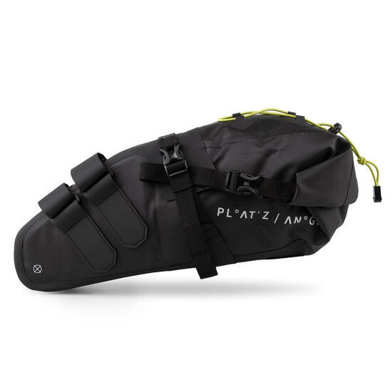 Bikepacking - Satteltasche - 14 L, wasserdicht, TPU - XL - schwarz
