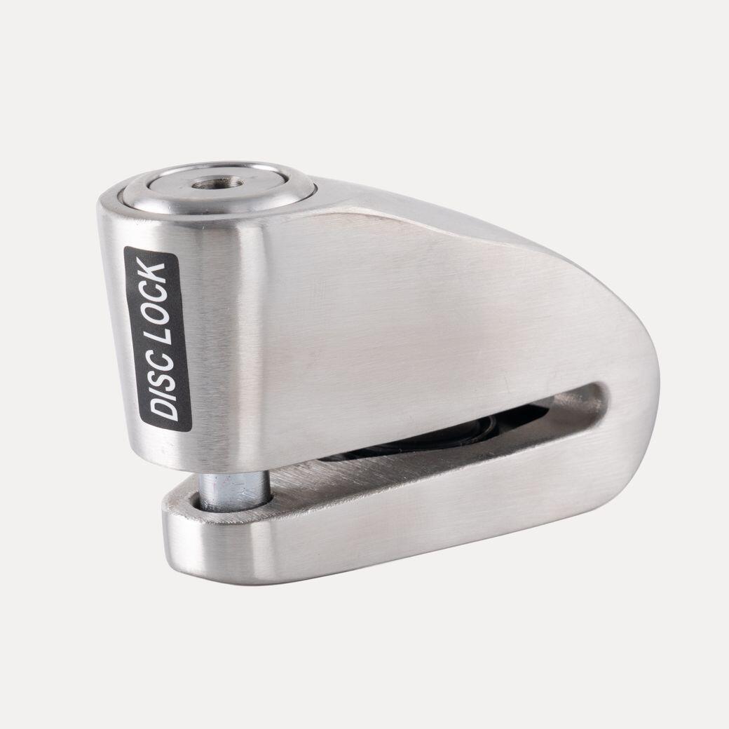 Antivol bloque-disque vélo haute sécurité certifié SRA Gris 6/6