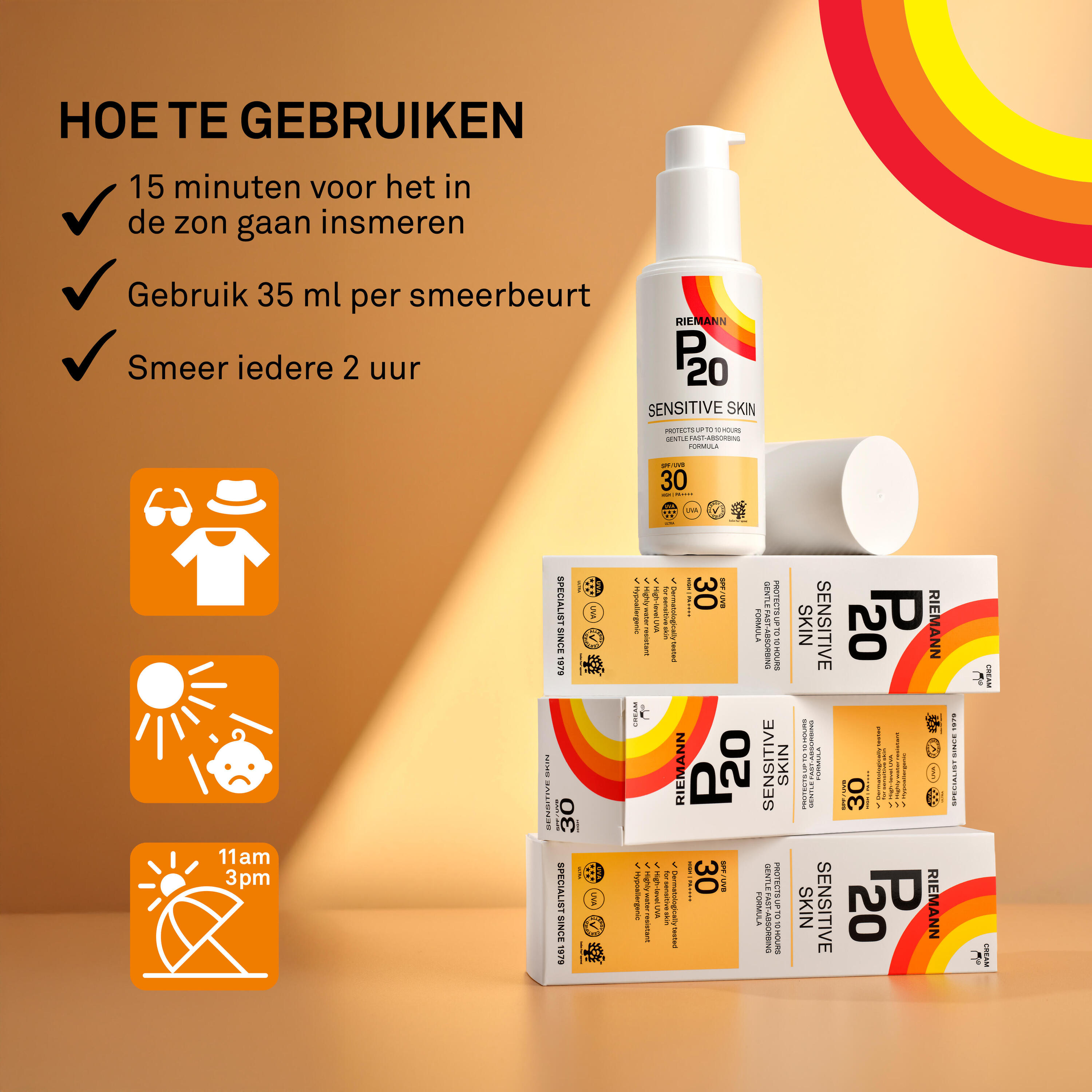 Sensitive Skin SPF 30 zonnecrème - 200 ml 3/5