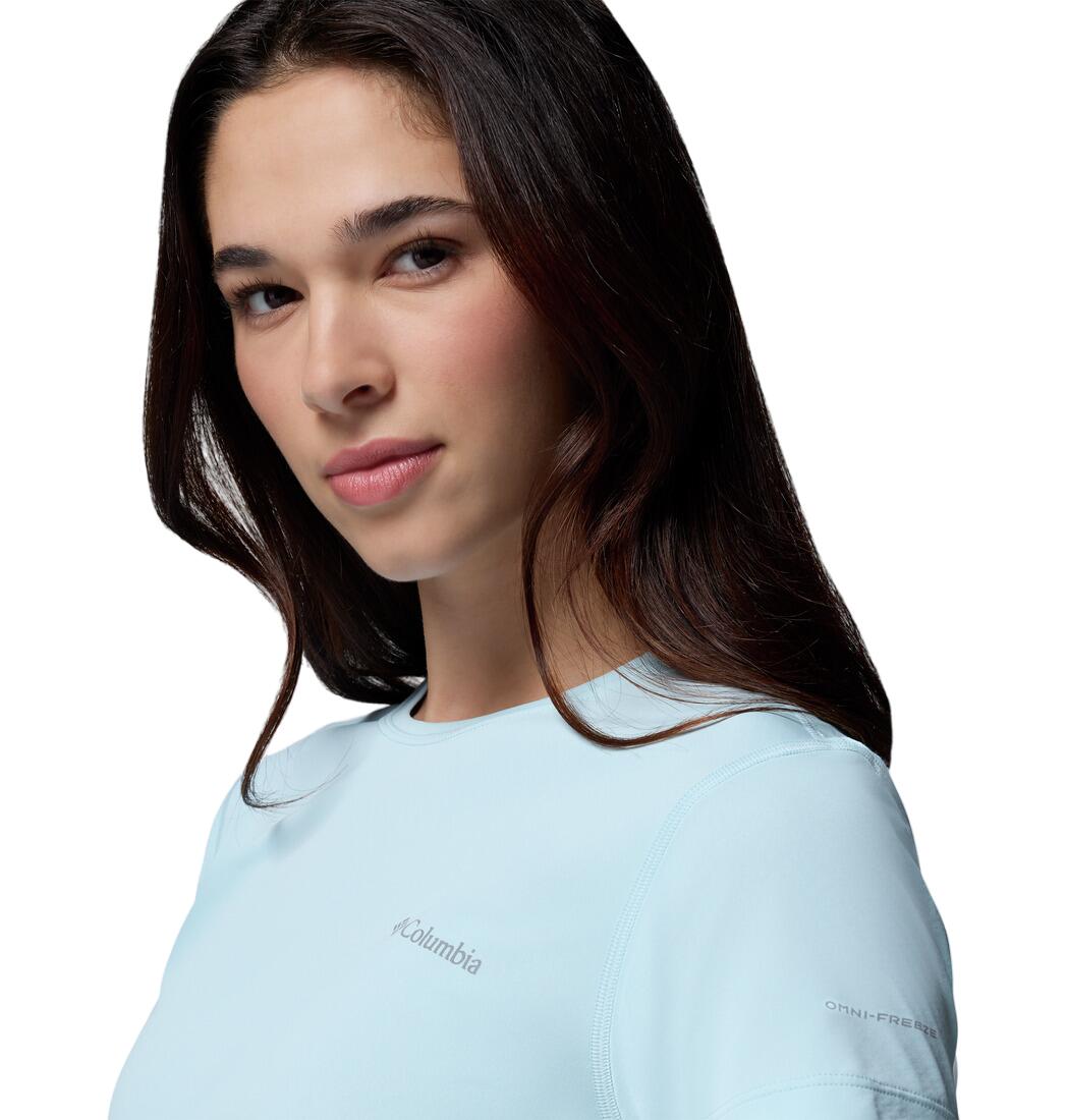 Zero Rules Light Technical T-Shirt Dames Korte mouw Marine Light 5/6