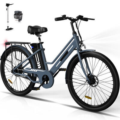 Elektrische stadsfiets 27,5" 36v 12ah uitneembare accu actieradius 100 km bk8sl
