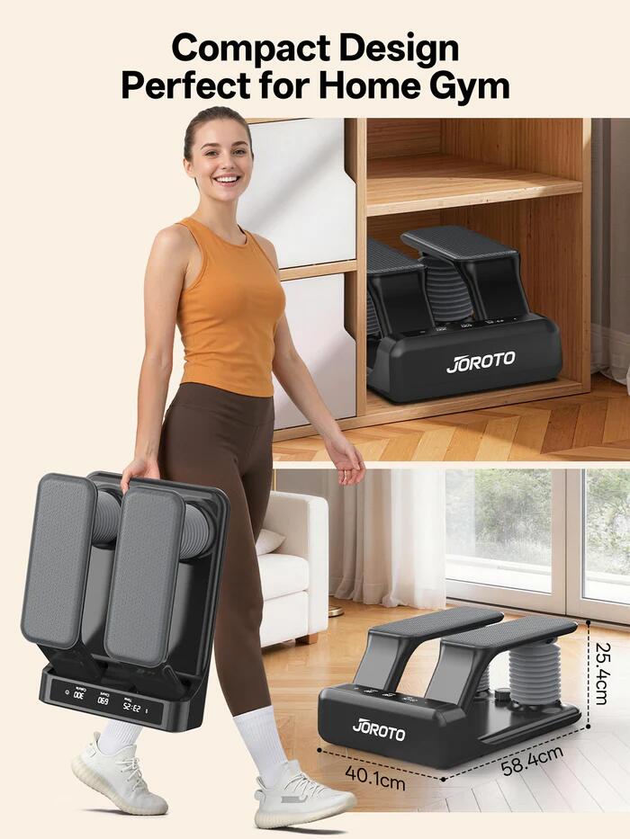 Stepper ad Aria JS300B Regolabile su 5 Livelli con Monitor LED, Portata 136 KG 8/14