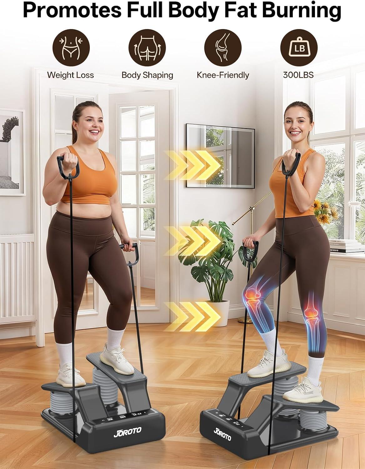 Stepper ad Aria JS300B Regolabile su 5 Livelli con Monitor LED, Portata 136 KG 2/14