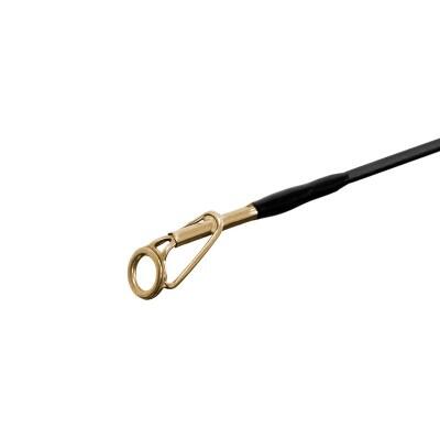 Lansetă pentru șalău Delphin ZANDERA XCS 40T - negru mat
